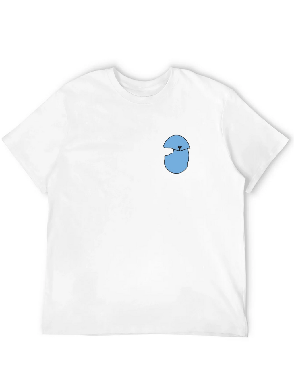 Mens Black T-Shirt with Graphic Design product image 11