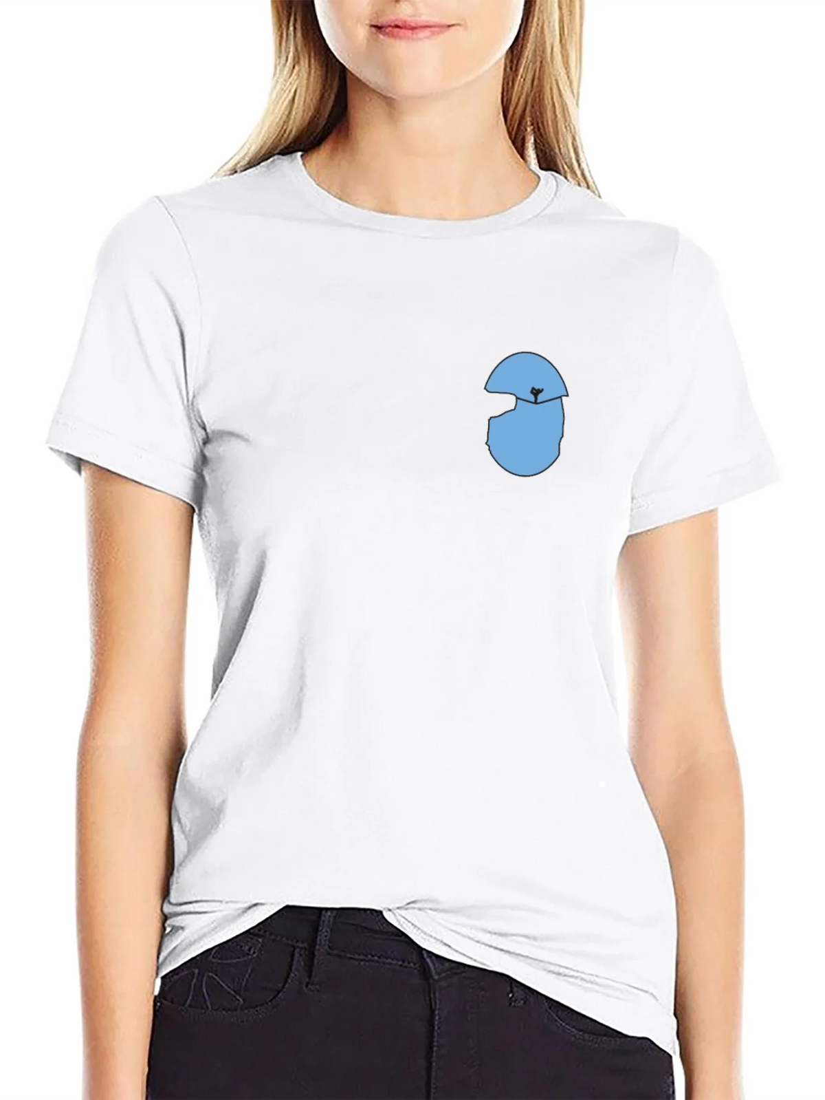 Mens Black T-Shirt with Graphic Design product image 8