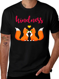 Kindness Foxes Graphic Tee product image 1