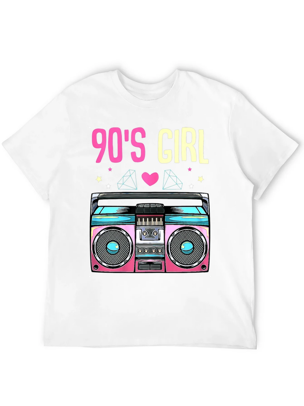 90s Girl Boombox T-Shirt - Retro Style product image 10