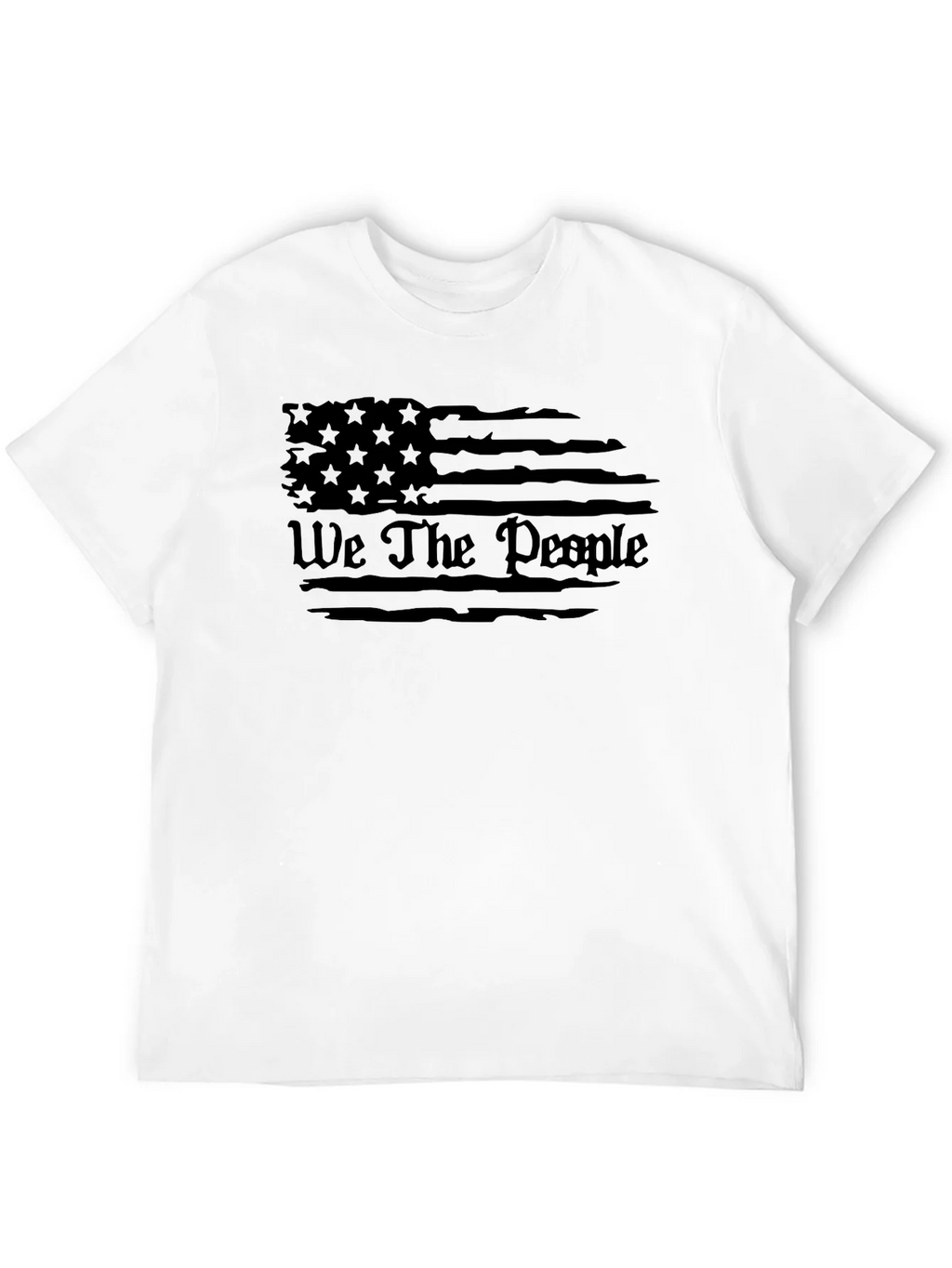 We The People Flag T-Shirt - Patriotic Graphic Tee product image 9