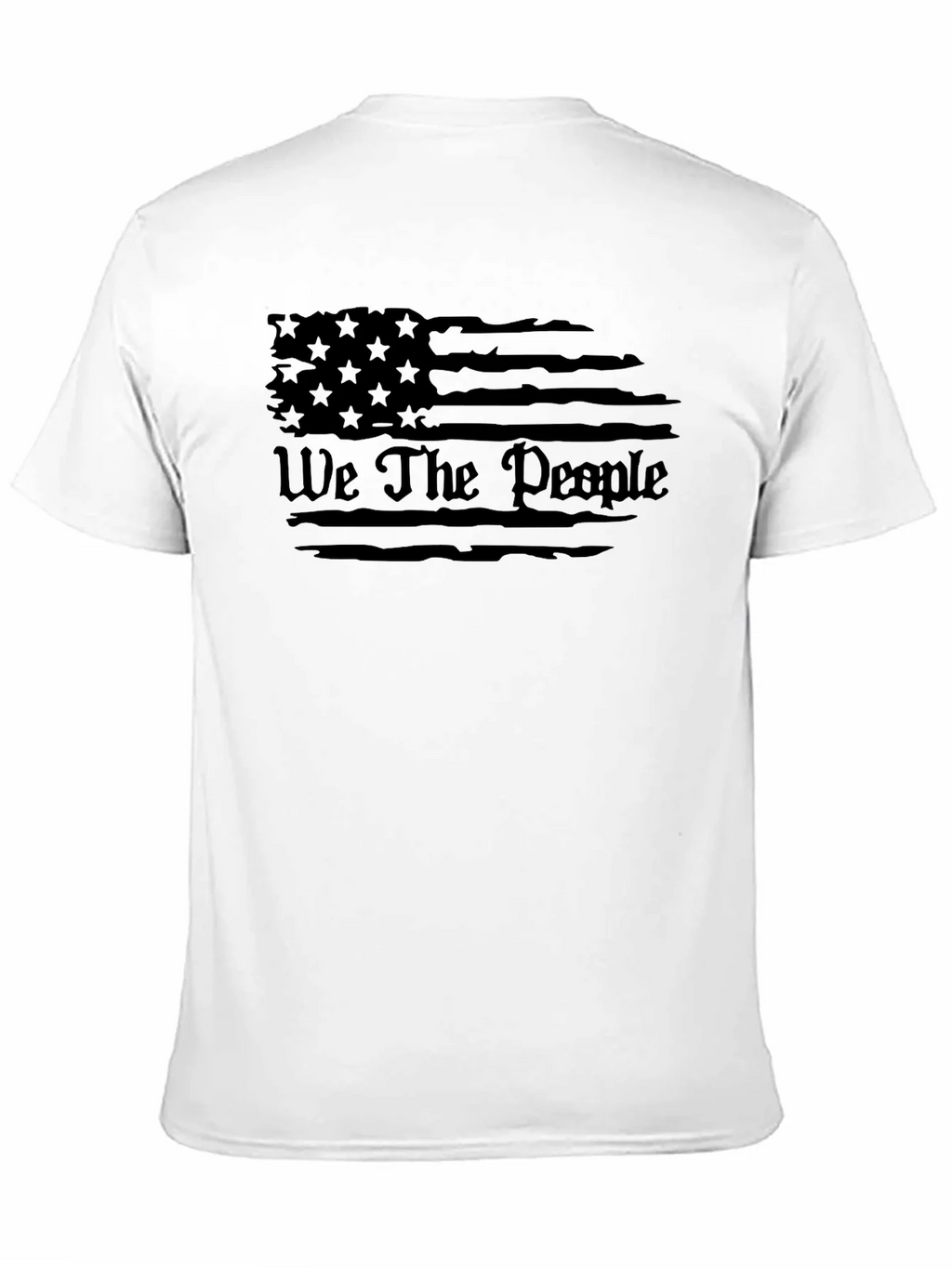 We The People Flag T-Shirt - Patriotic Graphic Tee product image 8