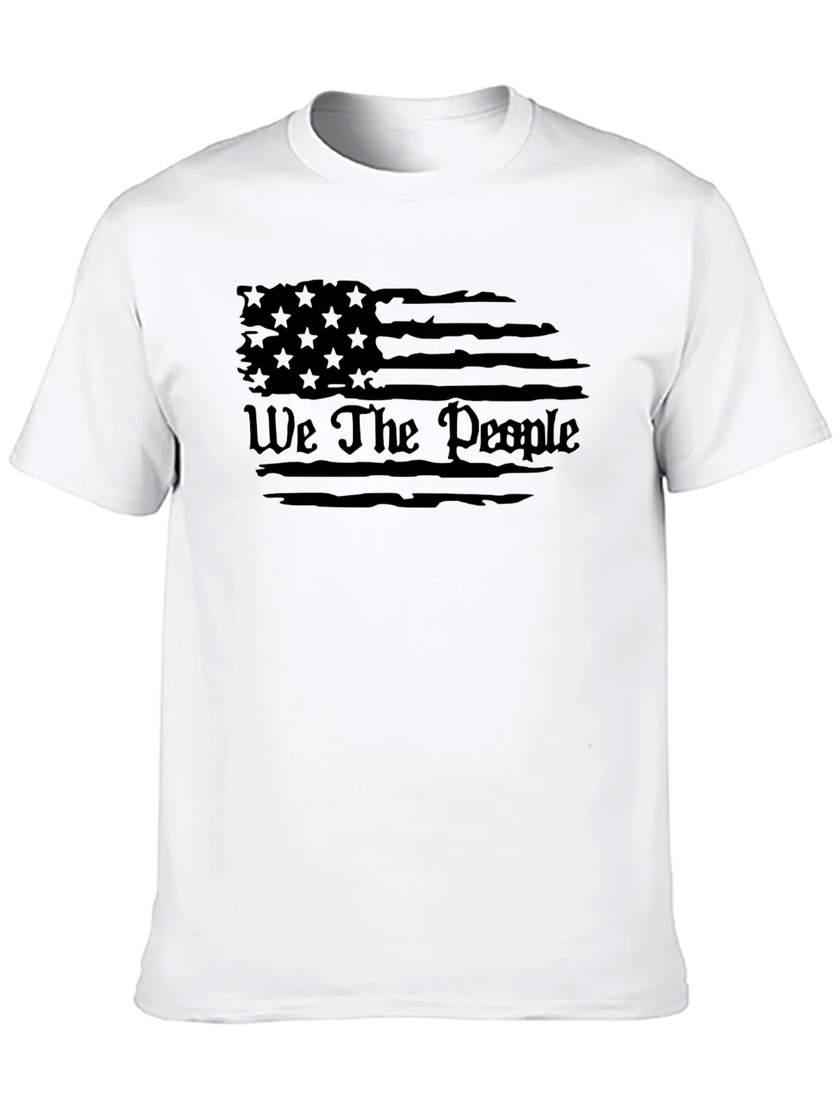 We The People Flag T-Shirt - Patriotic Graphic Tee product image 7