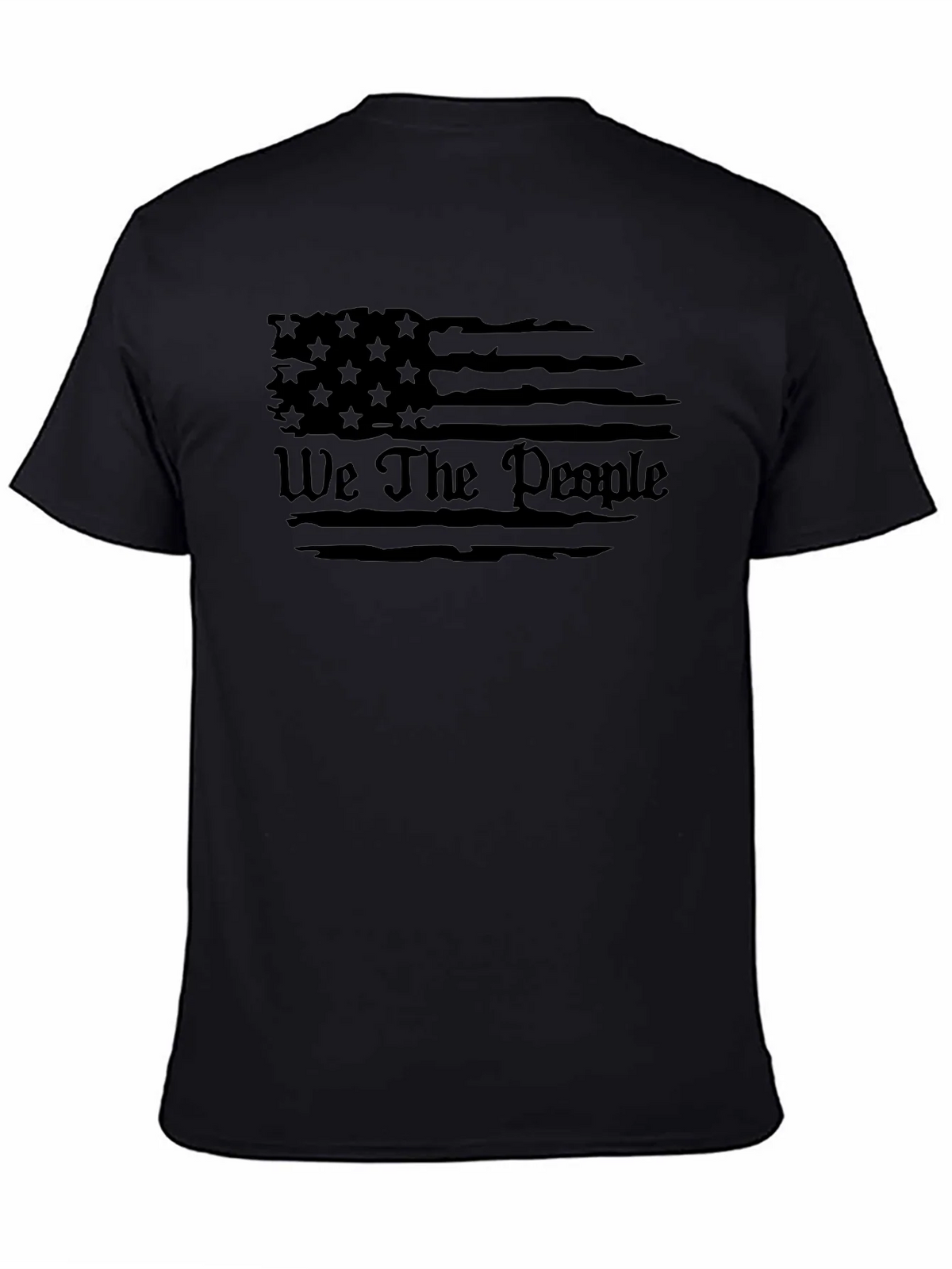 We The People Flag T-Shirt - Patriotic Graphic Tee product image 4