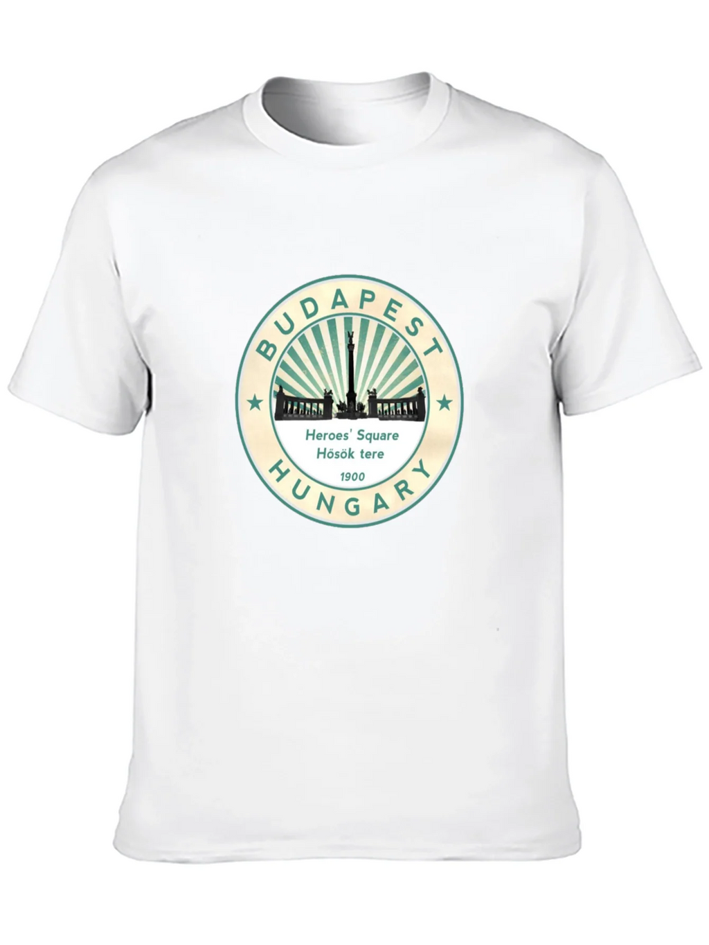 Budapest Heroes Square Hungary Graphic T-Shirt product image 9