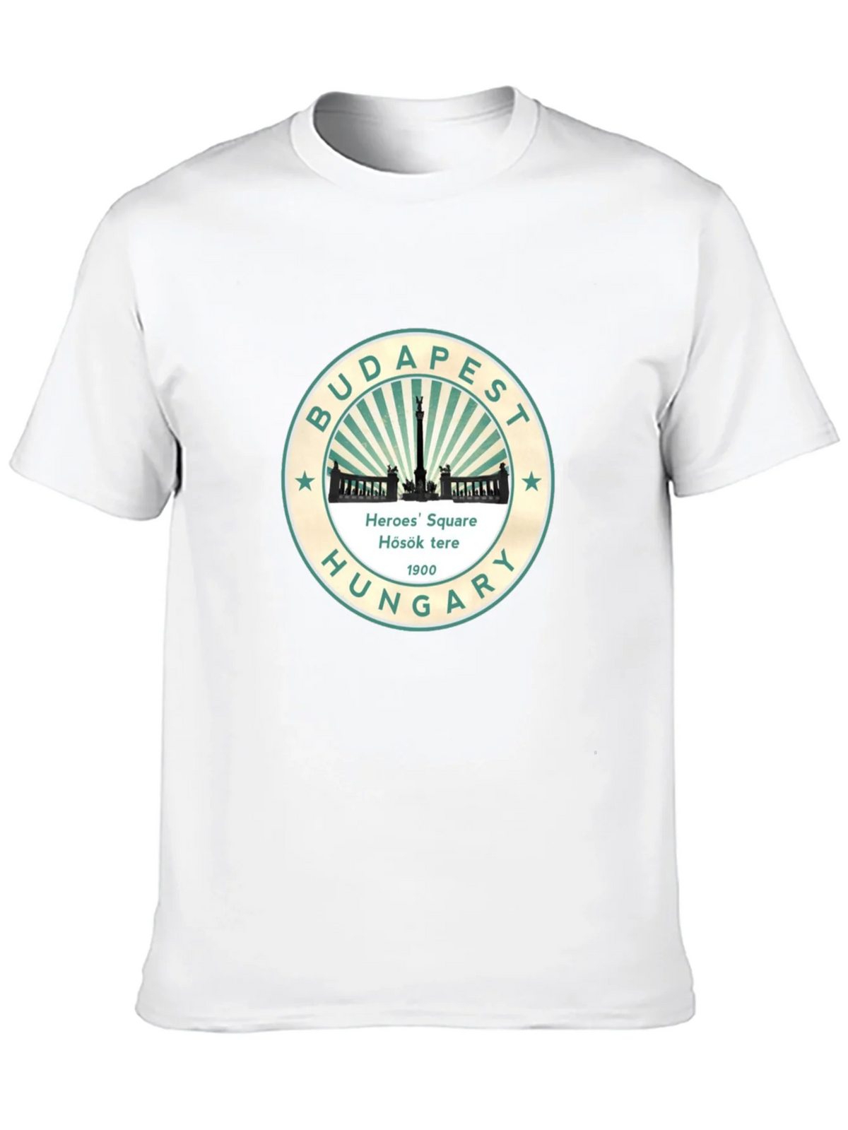 Budapest Heroes Square Hungary Graphic T-Shirt product image 9