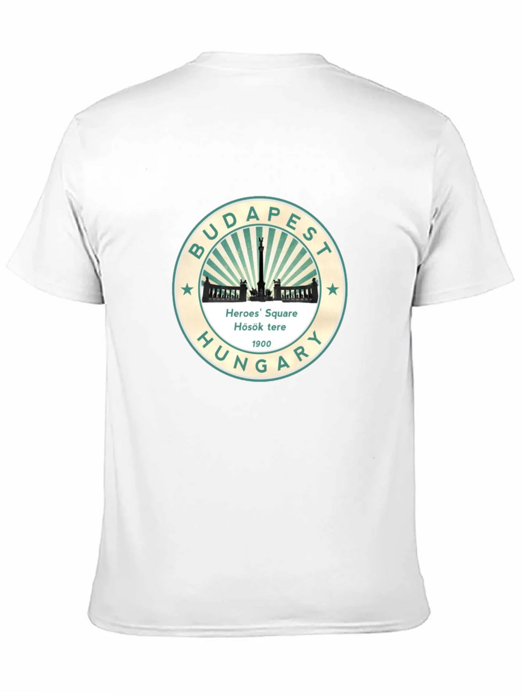 Budapest Heroes Square Hungary Graphic T-Shirt product image 10