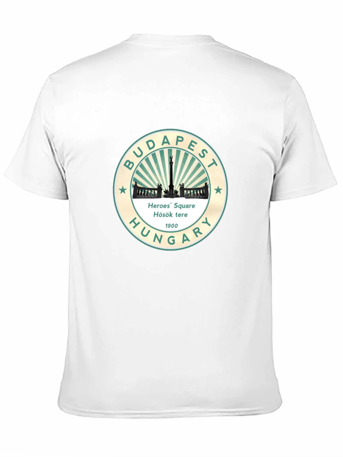 Budapest Heroes Square Hungary Graphic T-Shirt product image 10
