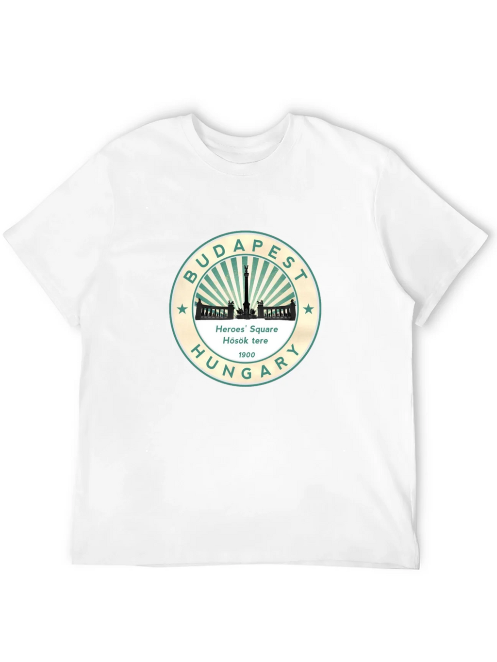 Budapest Heroes Square Hungary Graphic T-Shirt product image 11