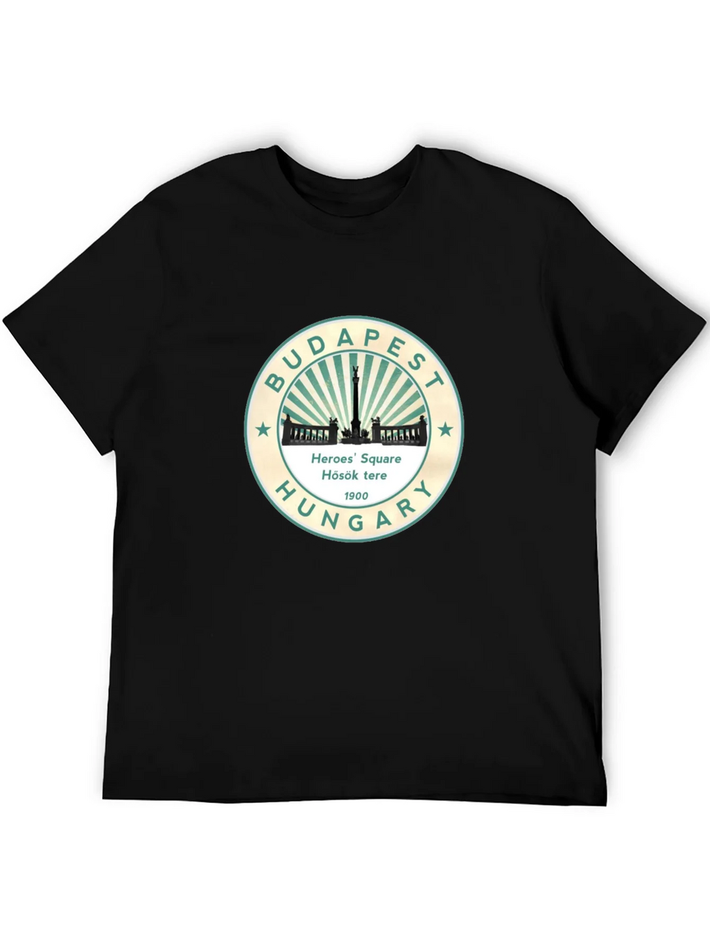Budapest Heroes Square Hungary Graphic T-Shirt product image 5