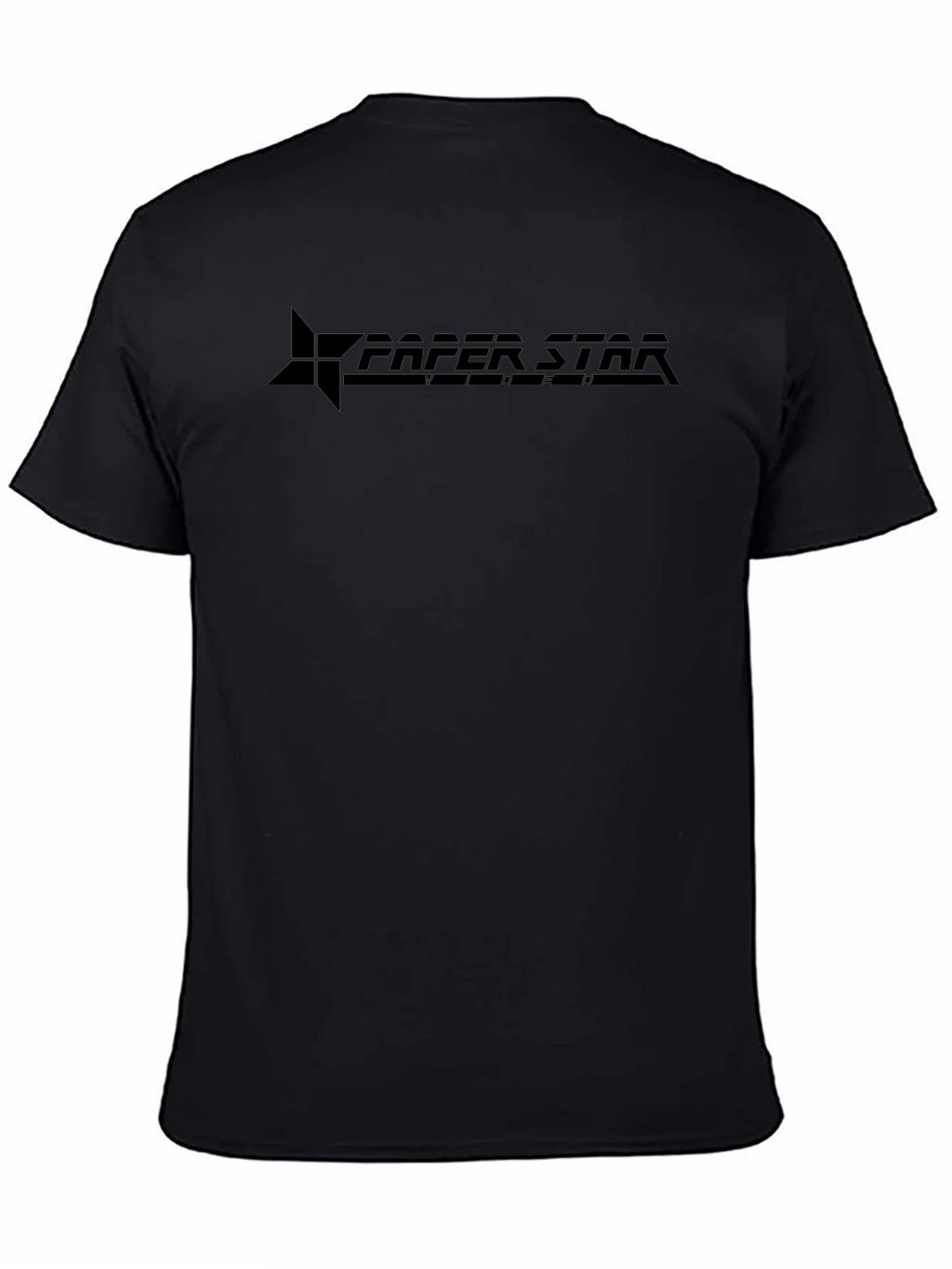 Paper Star Black Graphic T-Shirt product image 4
