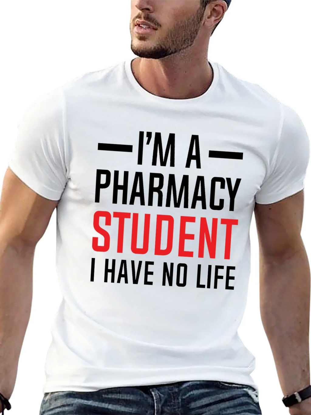 Pharmacy Student Life T-Shirt - Funny Study Apparel product image 12