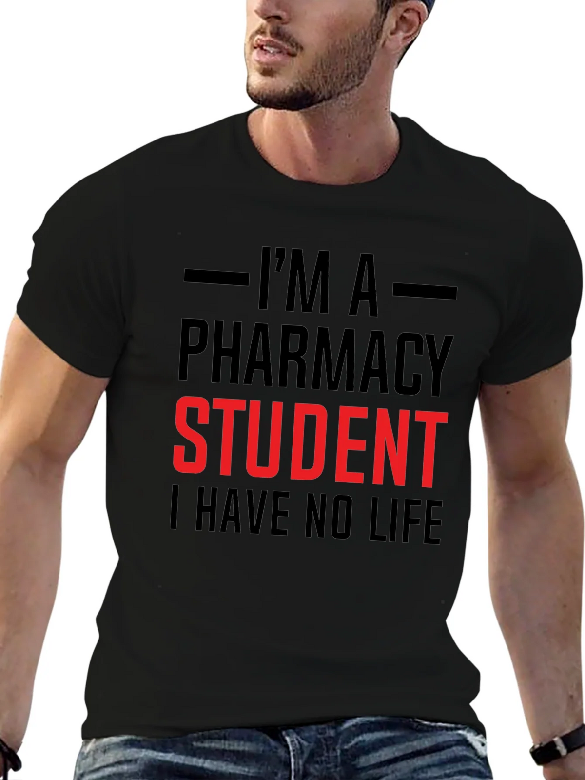 Pharmacy Student Life T-Shirt - Funny Study Apparel product image 6