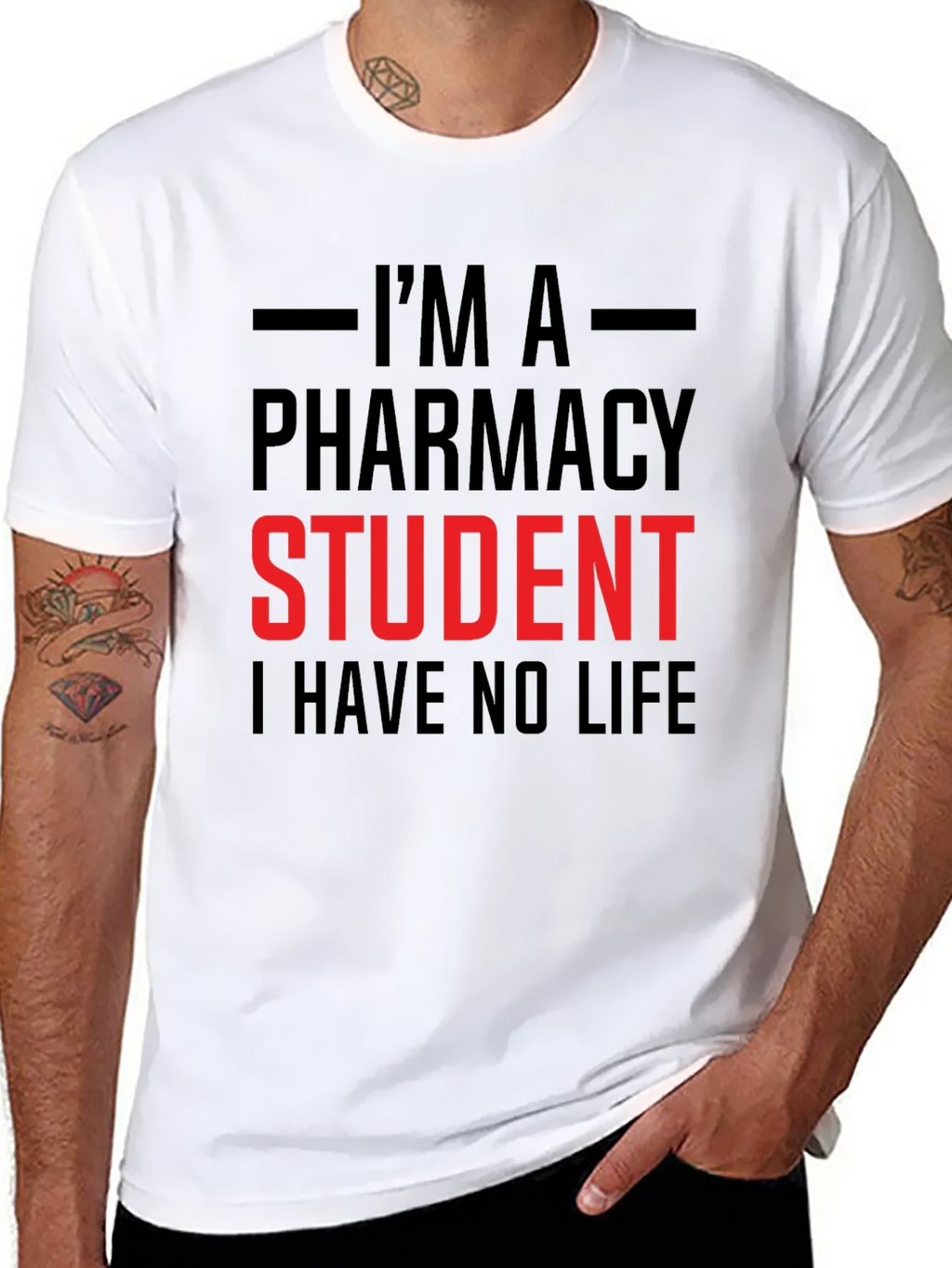 Pharmacy Student Life T-Shirt - Funny Study Apparel product image 7