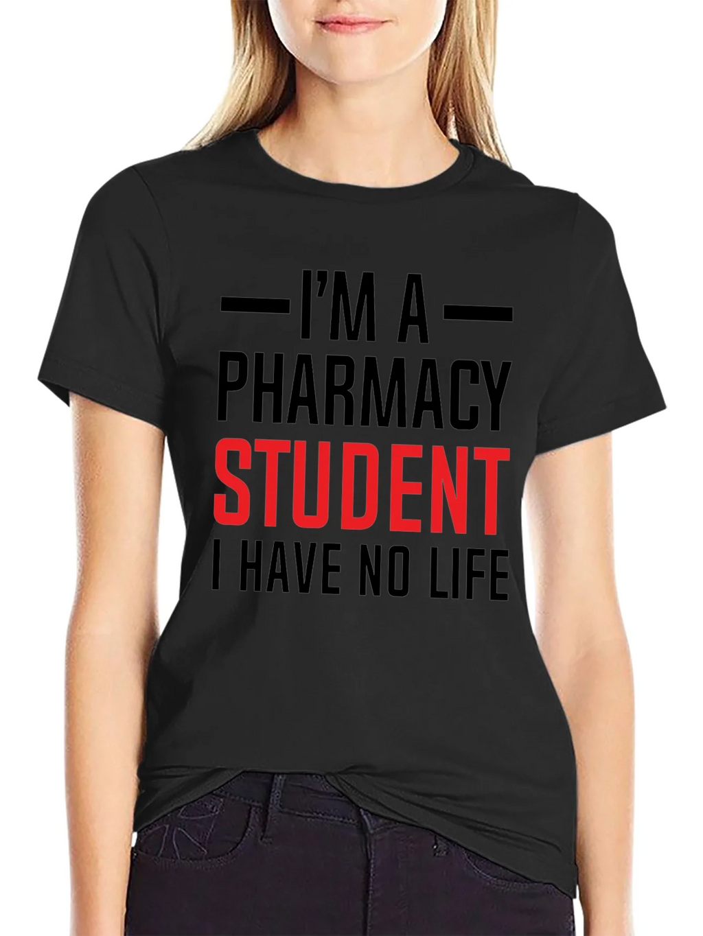 Pharmacy Student Life T-Shirt - Funny Study Apparel product image 2