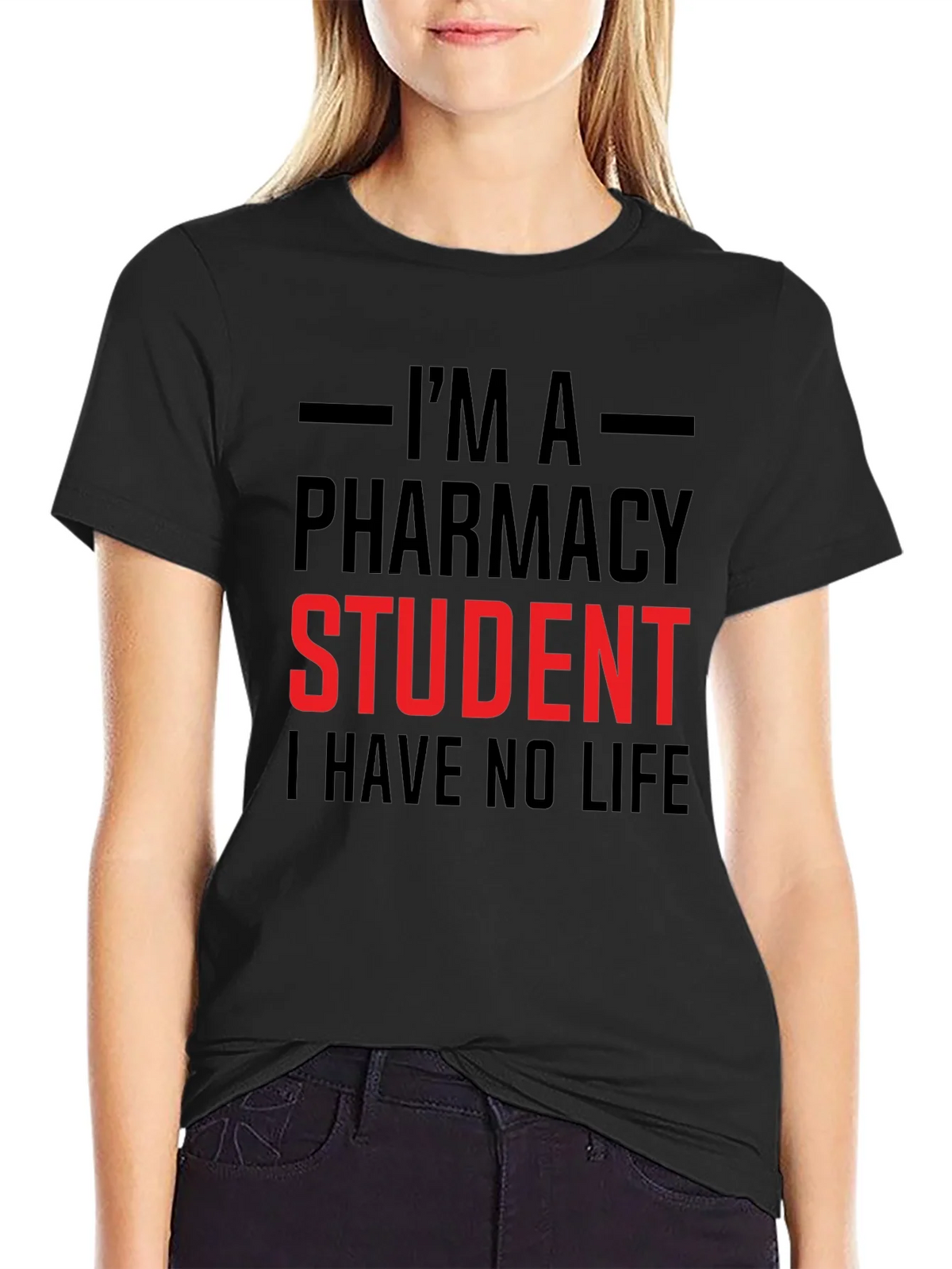 Pharmacy Student Life T-Shirt - Funny Study Apparel product image 2
