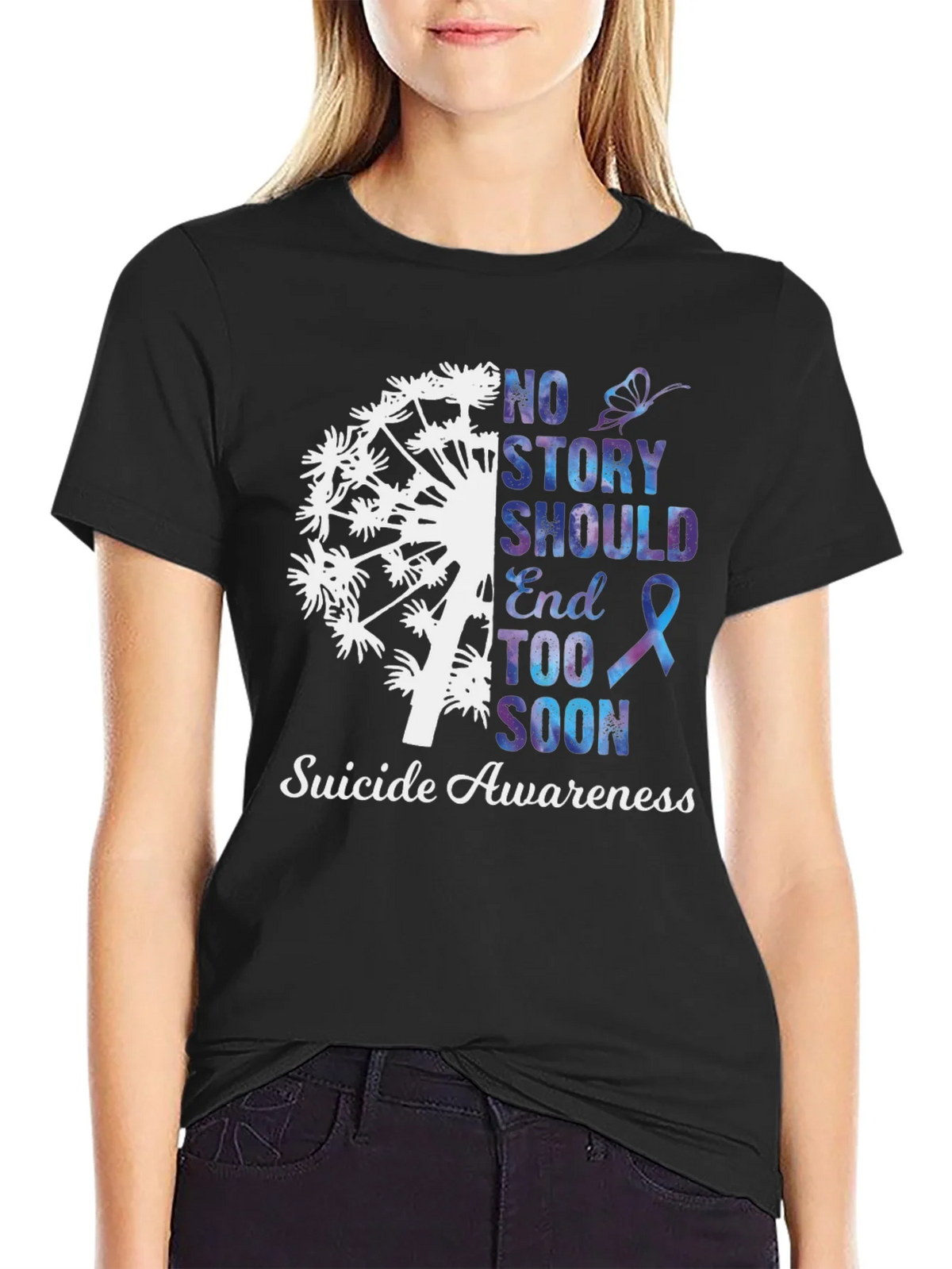 Suicide Awareness Graphic Tee product image 2