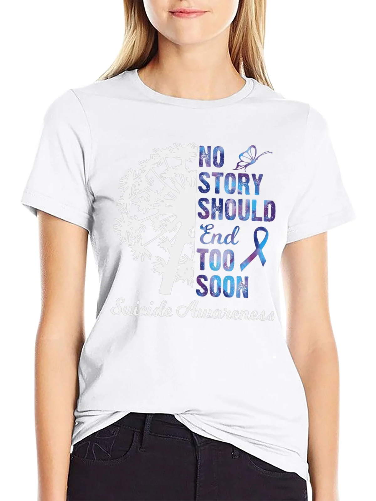 Suicide Awareness Graphic Tee product image 8