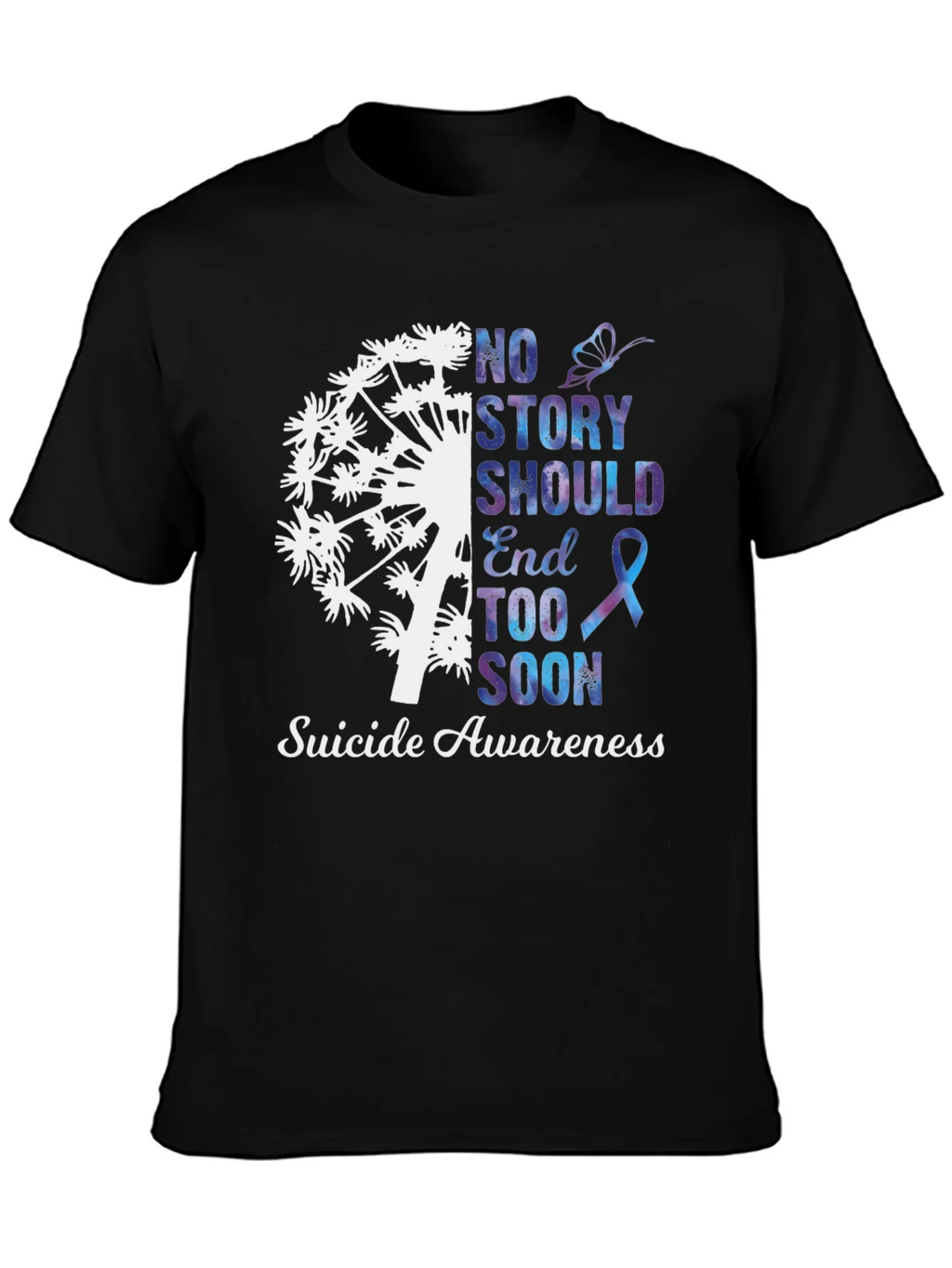 Suicide Awareness Graphic Tee product image 3
