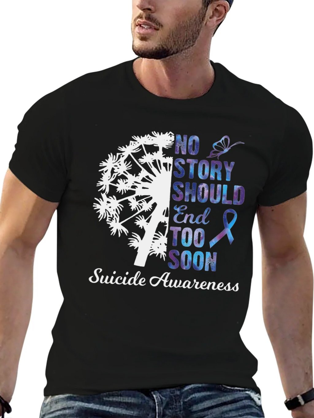 Suicide Awareness Graphic Tee product image 6