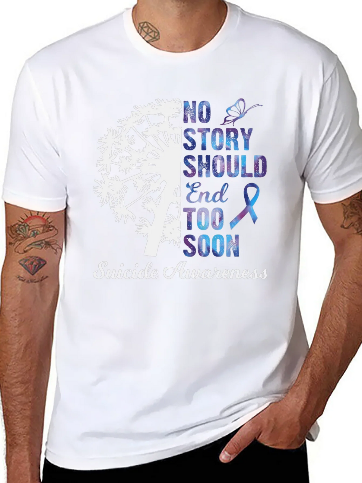 Suicide Awareness Graphic Tee product image 7