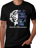 Suicide Awareness Graphic Tee product image 1