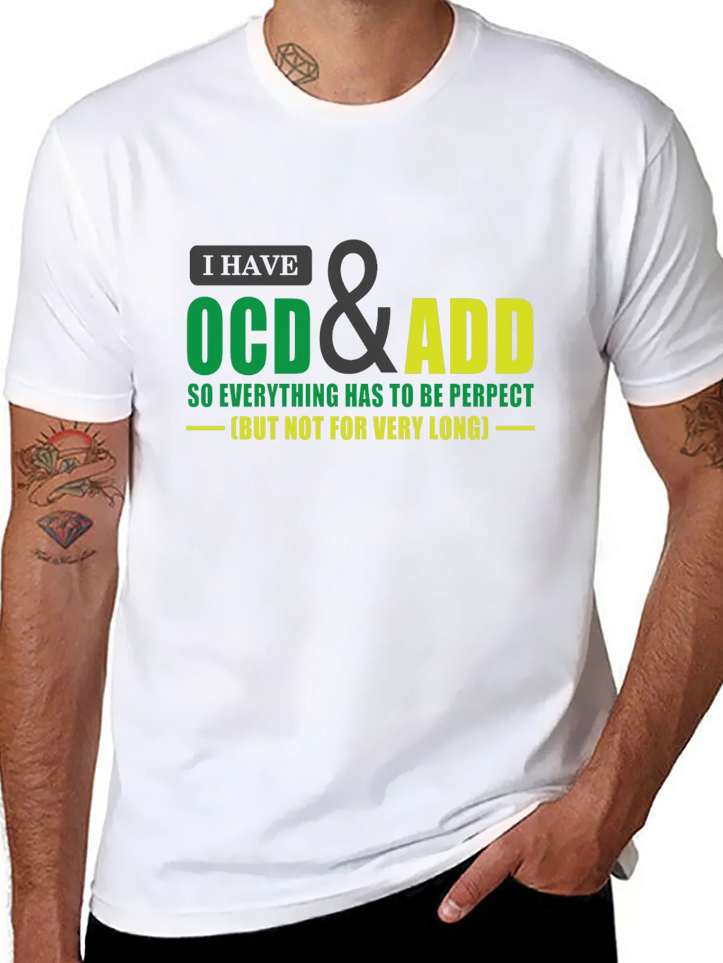 OCD & ADD T-Shirt - Perfection with a Time Limit! product image 7