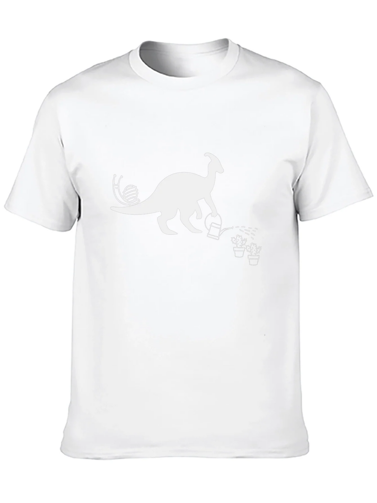 Dino Gardener Black T-Shirt product image 7