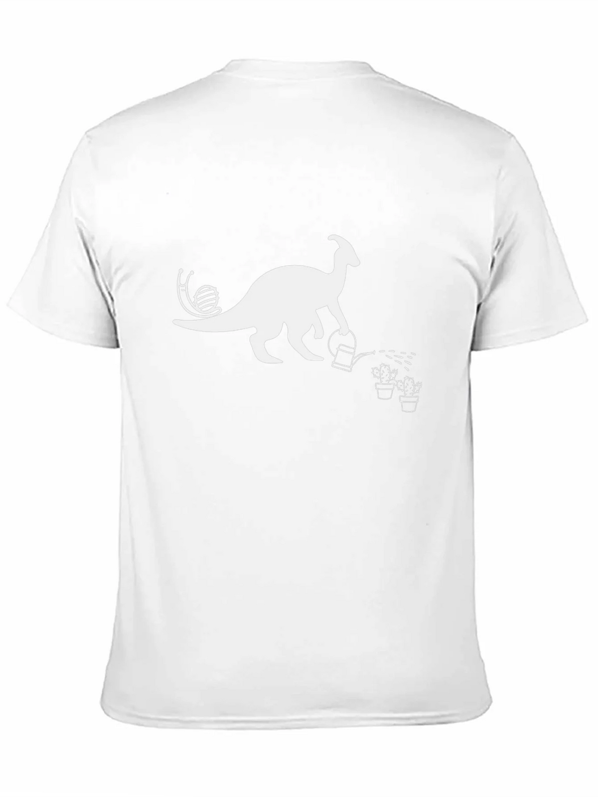 Dino Gardener Black T-Shirt product image 8