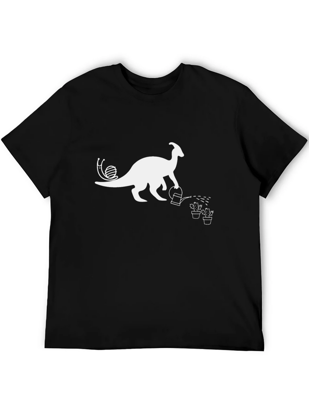 Dino Gardener Black T-Shirt product image 3