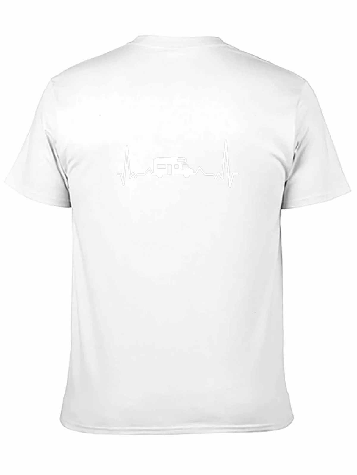 RV Heartbeat T-Shirt - Black Graphic Tee product image 10