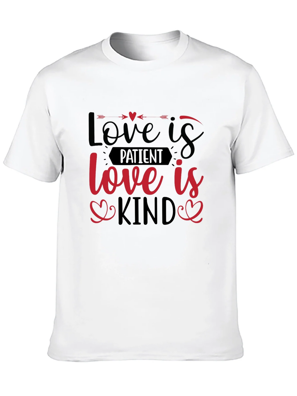Love Is Kind Graphic Tee - Black product image 3