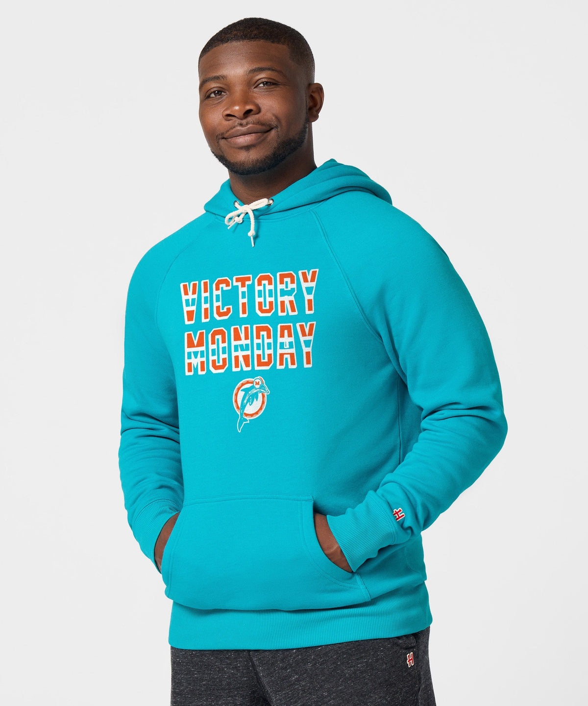 Miami Dolphins Victory Monday Hoodie product image 3