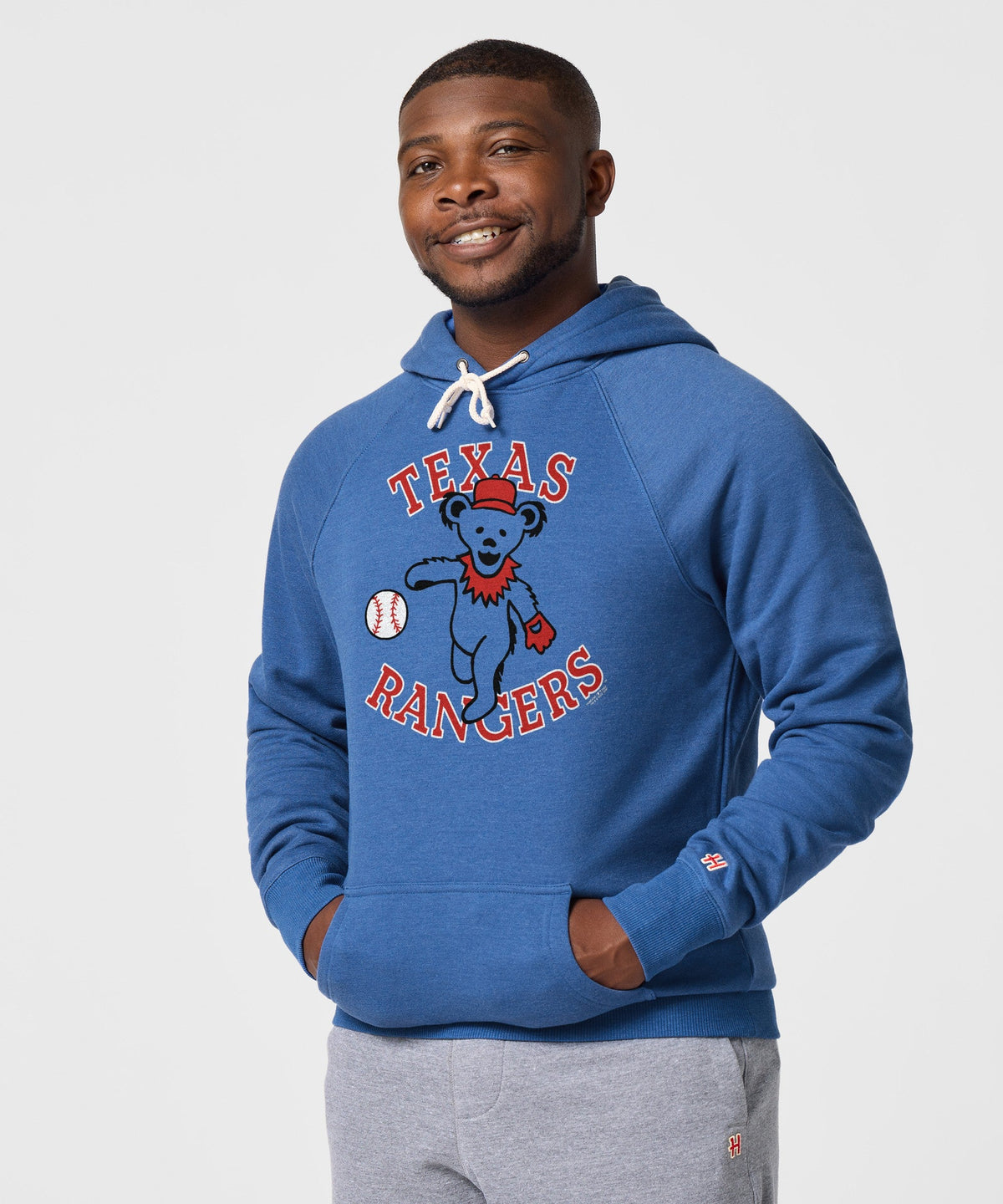 MLB x Grateful Dead x Rangers Hoodie product image 3