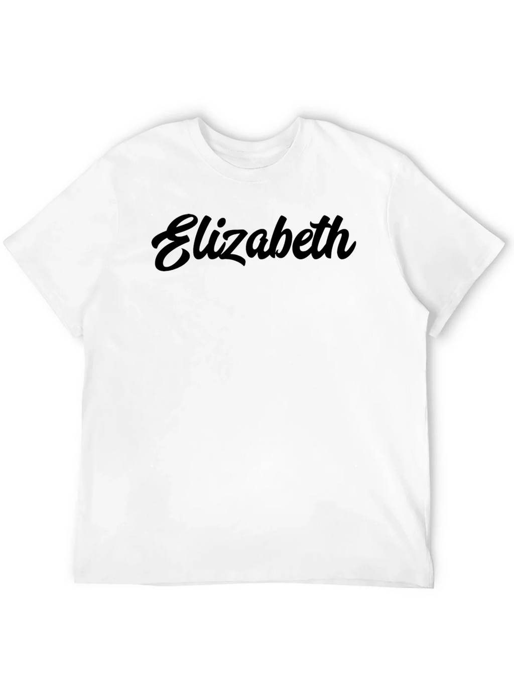 Elizabeth Script T-Shirt - Classic Black Tee product image 11