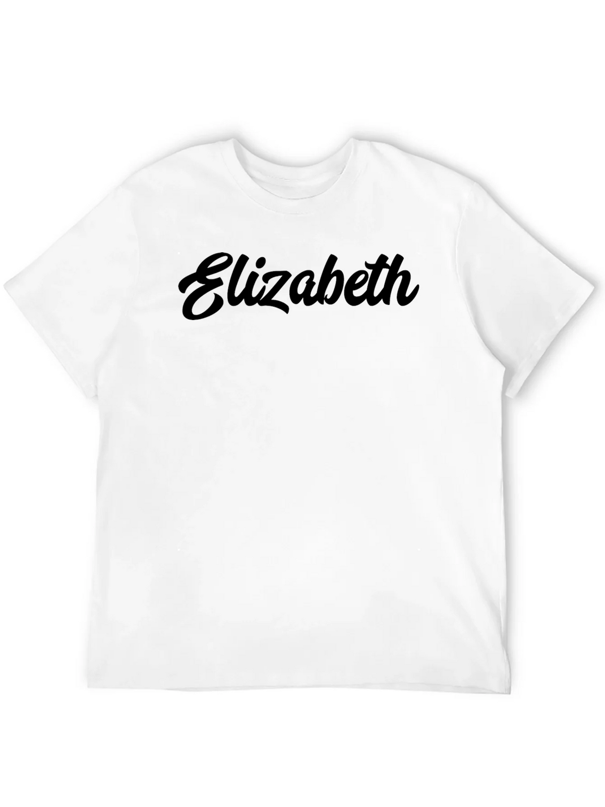 Elizabeth Script T-Shirt - Classic Black Tee product image 11