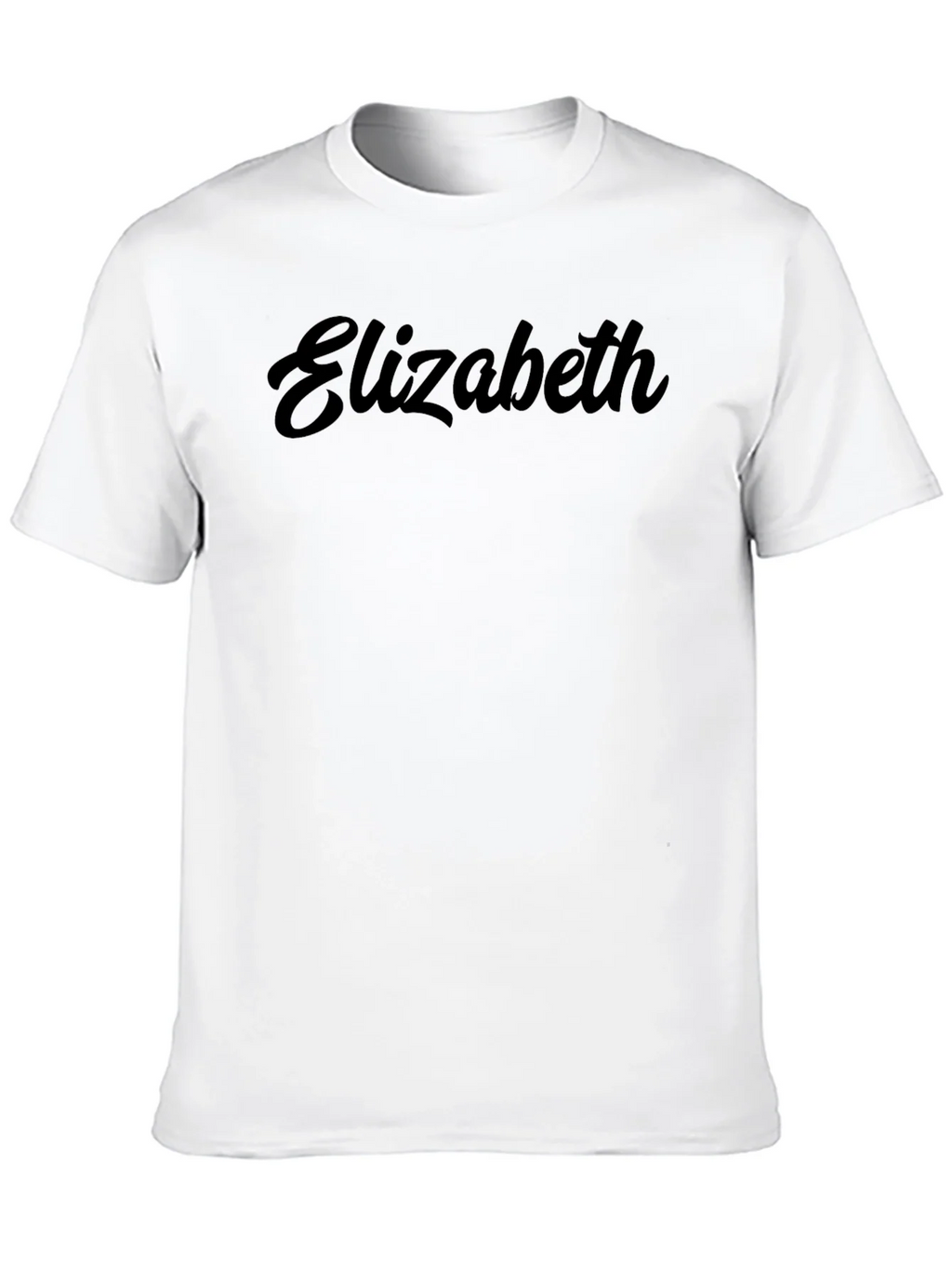 Elizabeth Script T-Shirt - Classic Black Tee product image 9