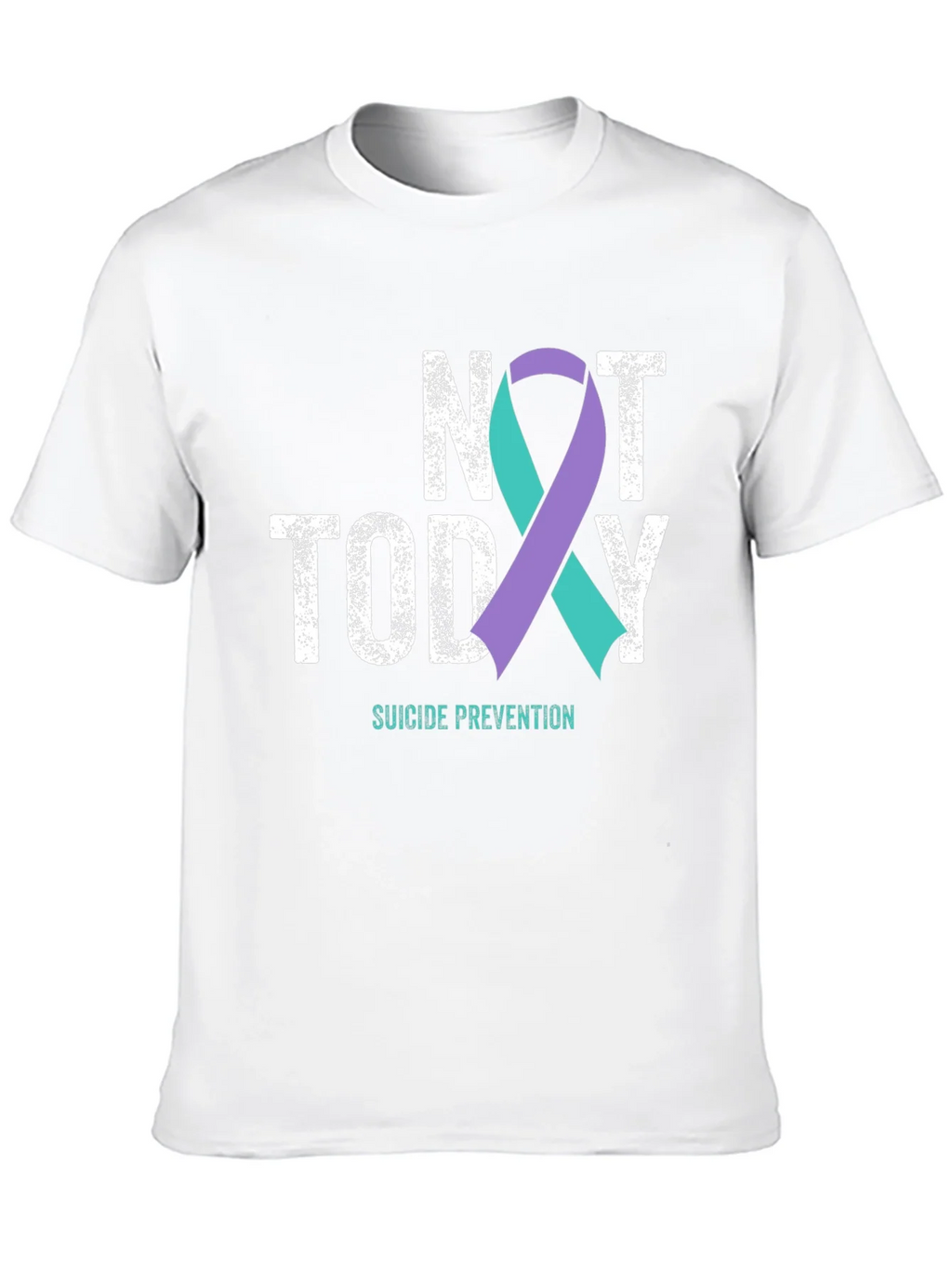 Not Today Suicide Prevention Awareness T-Shirt product image 9