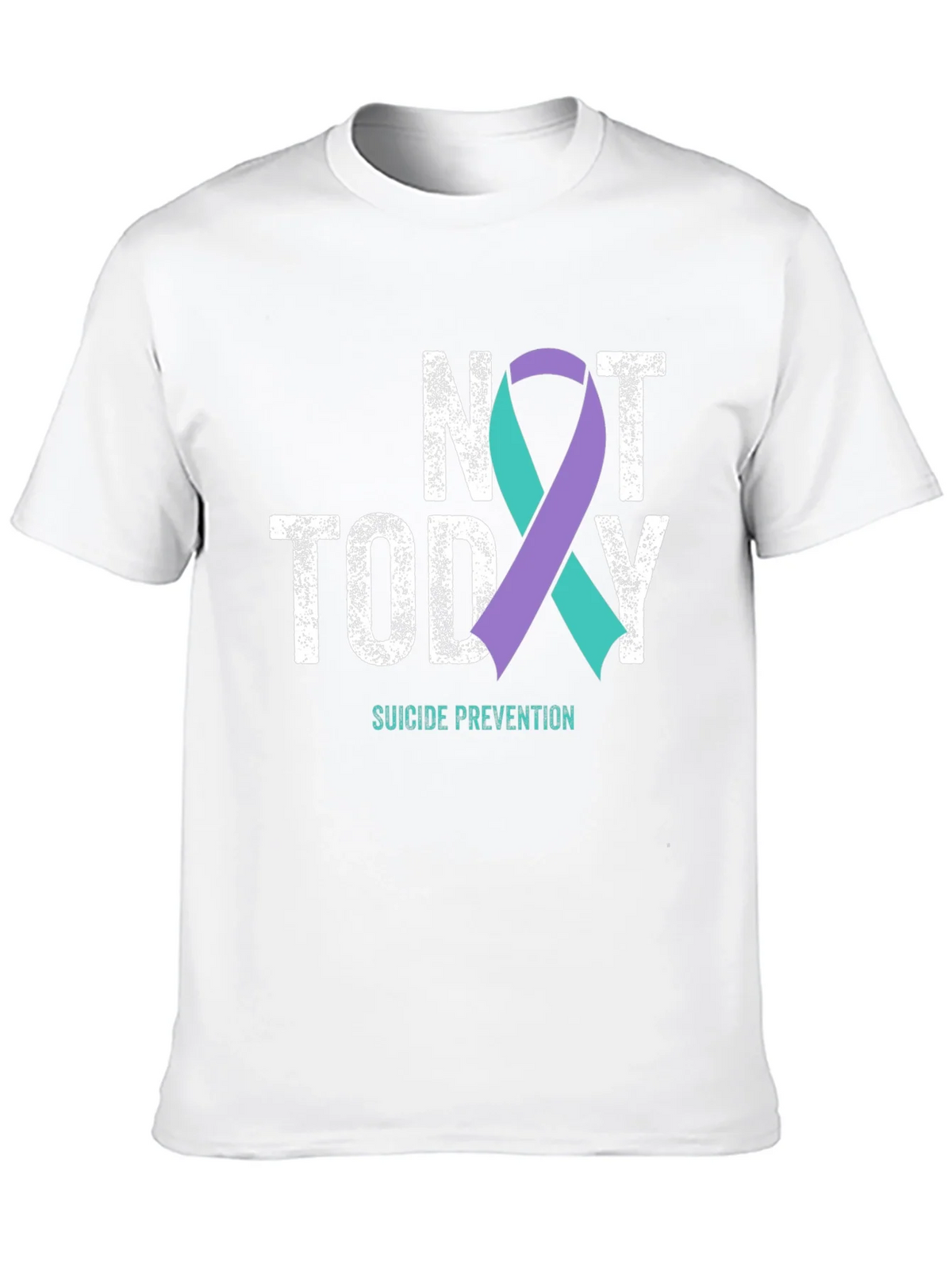 Not Today Suicide Prevention Awareness T-Shirt product image 9