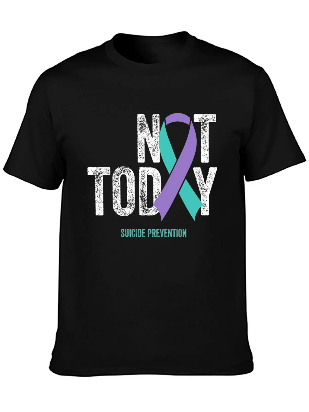 Not Today Suicide Prevention Awareness T-Shirt product image 3