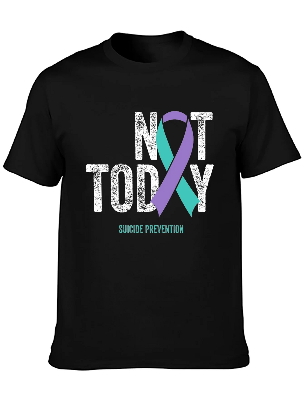 Not Today Suicide Prevention Awareness T-Shirt product image 3