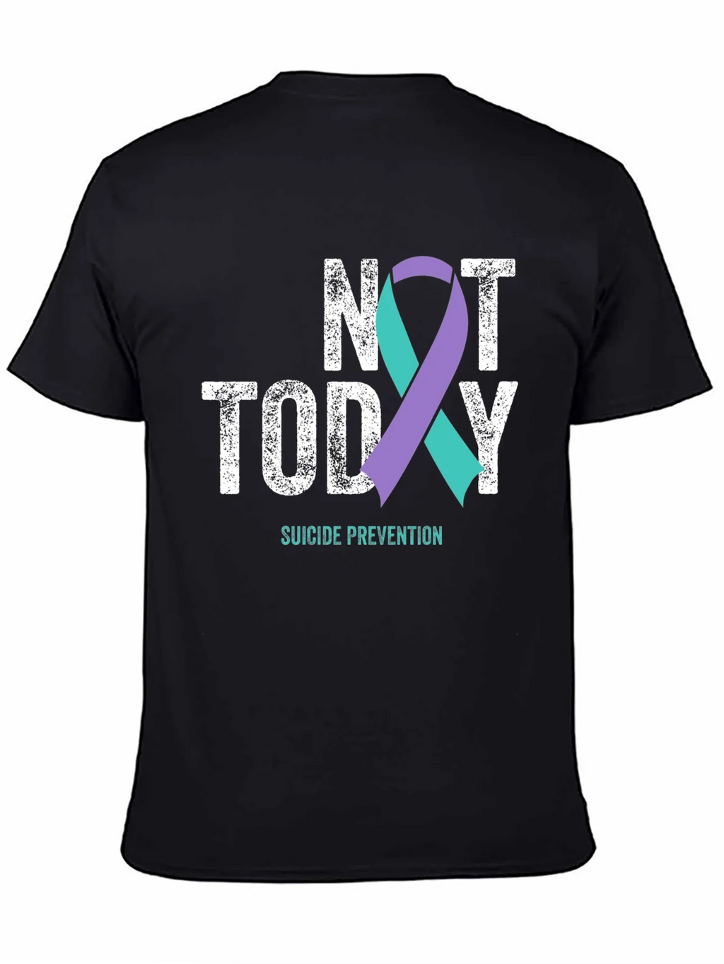 Not Today Suicide Prevention Awareness T-Shirt product image 4