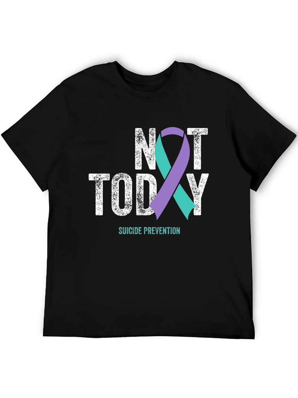 Not Today Suicide Prevention Awareness T-Shirt product image 5
