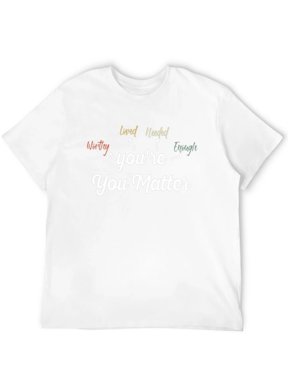 You Matter Graphic Tee - Inspirational Message Shirt product image 4