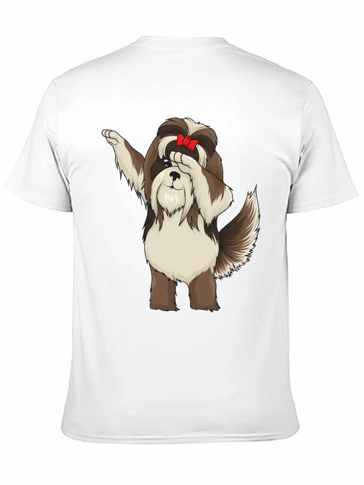 Dabbing Dog Graphic Tee - Trendy Black T-Shirt product image 10