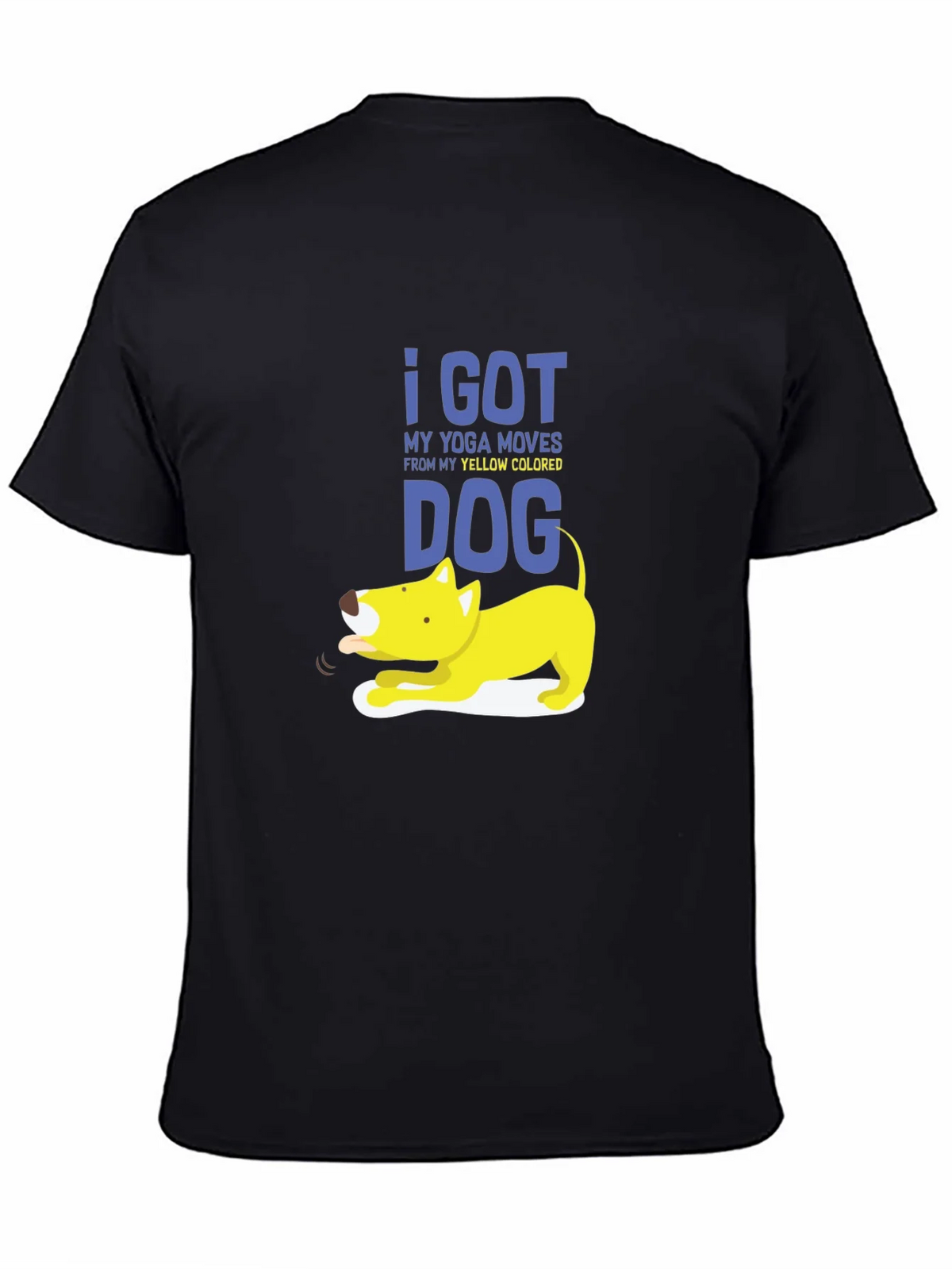 Yoga Dog Graphic Tee - Soft Cotton Blend product image 4