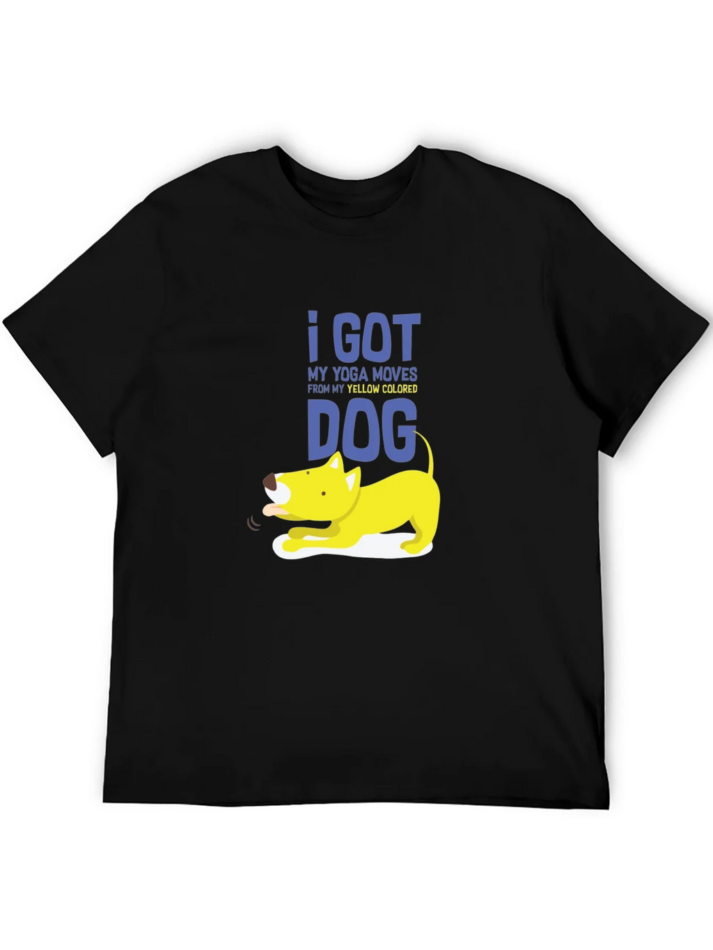 Yoga Dog Graphic Tee - Soft Cotton Blend product image 5
