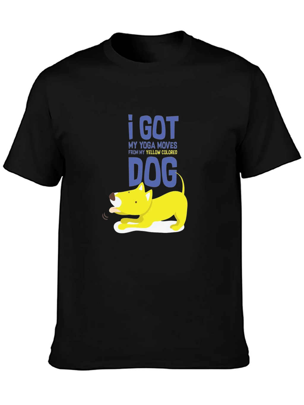 Yoga Dog Graphic Tee - Soft Cotton Blend product image 3