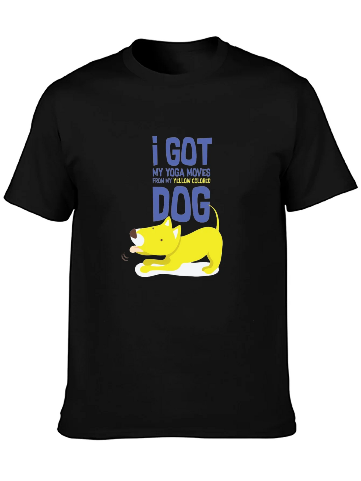 Yoga Dog Graphic Tee - Soft Cotton Blend product image 3
