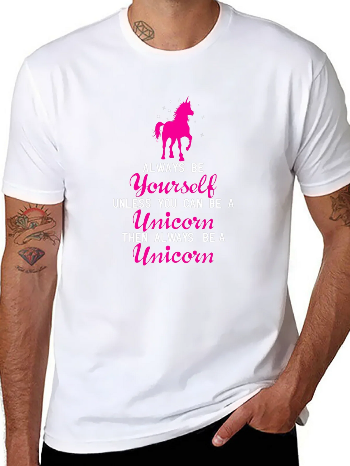 Always Be Yourself Unicorn T-Shirt product image 7